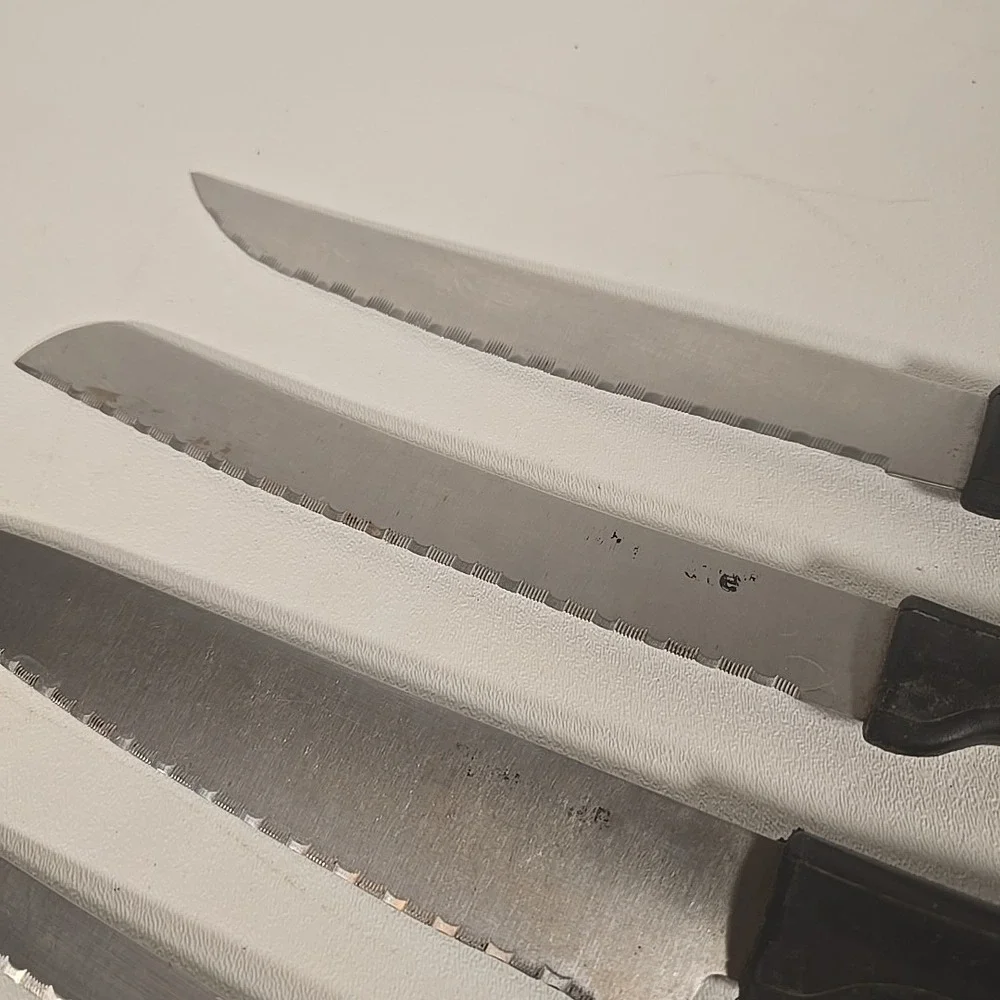 4 Chefmate Long‎ Knives - Carver, Boning, Bread & Chef
